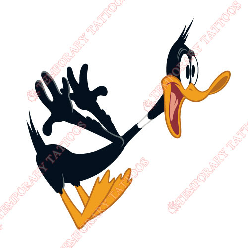 Daffy Duck Customize Temporary Tattoos Stickers NO.662